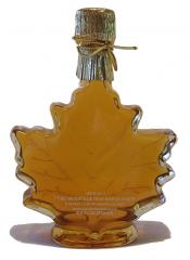 250 ml Maple Leaf Glass Bottle